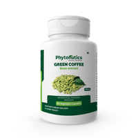 Green Coffee Bean Extract 400mg - Supports Heart and Liver Health, Natural Antioxidant - (60 Veg. Capsules) (Pack of 1)