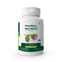 Milk Thistle Extract (Silymarin) 400mg - Supports Gallbladder and Liver Health, Natural Antioxidant - (60 Veg. Capsules) (Pack of 1)