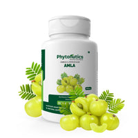 Emblica officinalis Amla Extract 400mg - Supports Heart and Gut Health, Natural antioxidant - (60 Veg. Capsules) (Pack of 1)