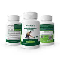 Glucosamine HCL with Boswellia 400mg - Supports Joints and Cartilage Health, Relieves Stiffness and Pain - (60 Veg. Capsules) (Pack of 1)