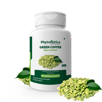 Green Coffee Bean Extract 400mg - Supports Heart and Liver Health, Natural Antioxidant - (60 Veg. Capsules) (Pack of 1)