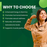 Tribulus terrestris 400mg - Improves Immune and Heart Health, Support for Hormonal Balance - (60 Veg. Capsules) (Pack of 1)