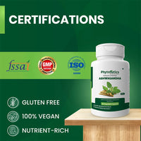 Withania somnifera Ashwagandha 400mg - Supports Immune and Brain Function- (60 Veg. Capsules) (Pack of 1)